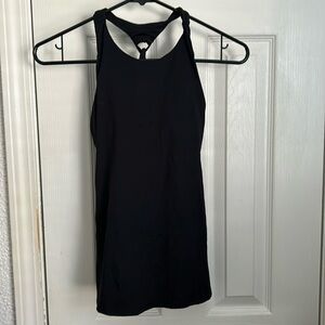 Black workout tank S